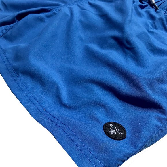 solid ocean blue trunks - Picture 5 of 6